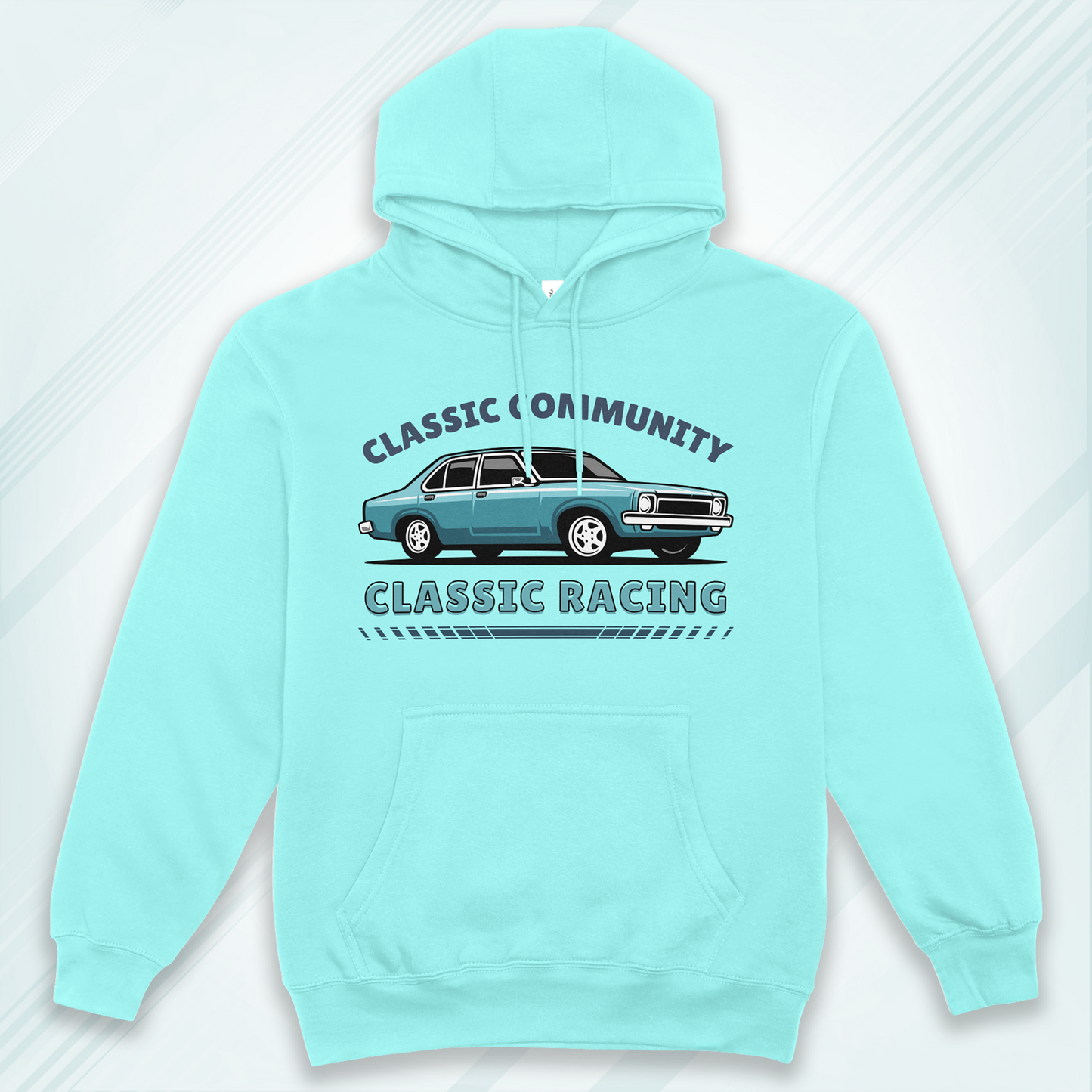 Mint Hoodie Sweatshirt | Classic Racing Unisex
