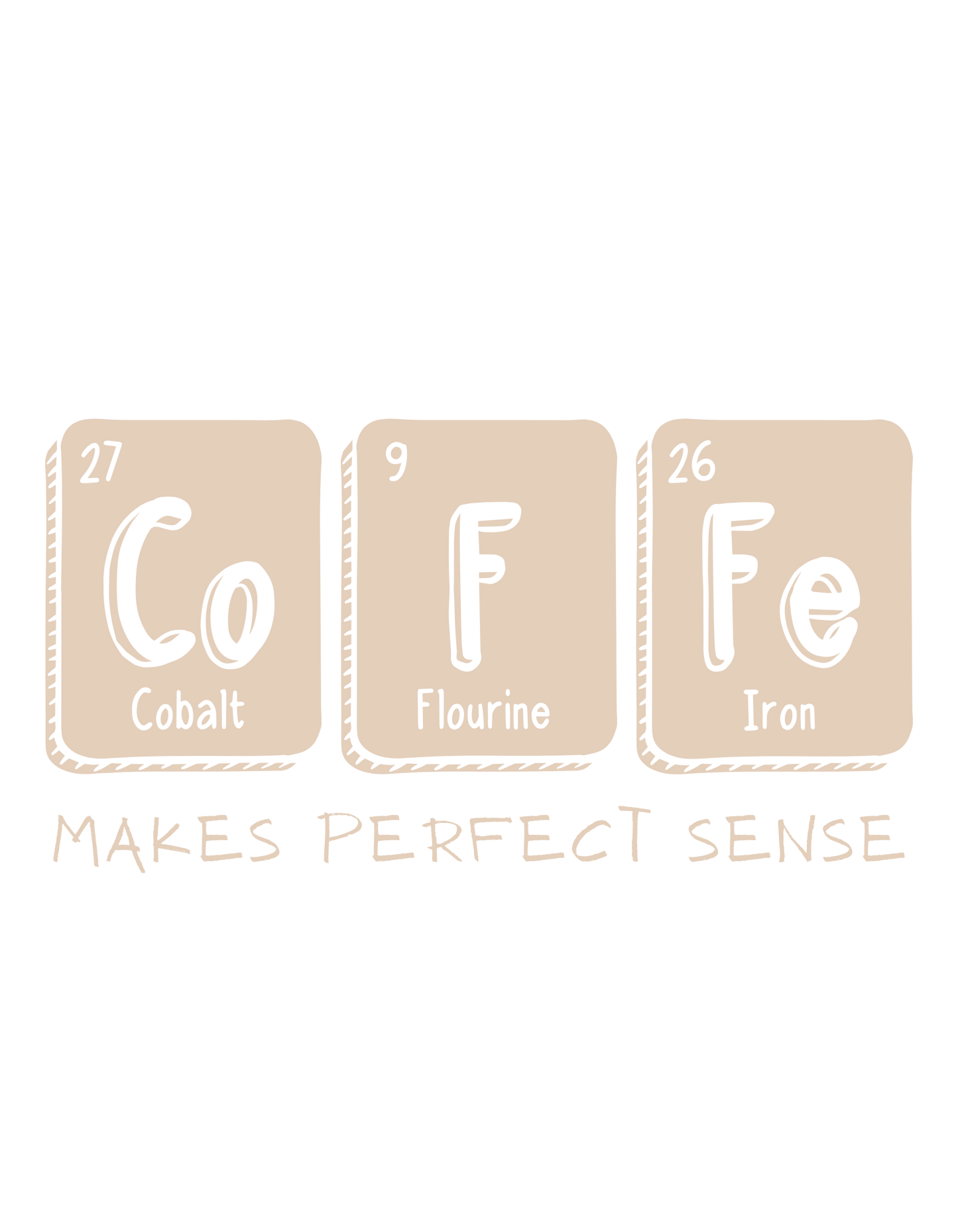 Maroon Hoodie Sweatshirt | Coffee Makes Perfect Sense Unisex