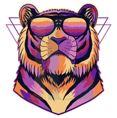 Colorful Tiger