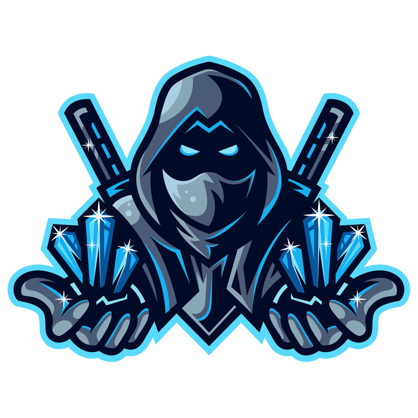 Navy Hoodie Sweatshirt | Ninja Unisex
