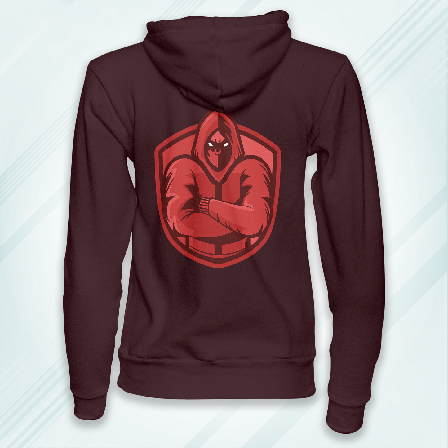 Maroon Hoodie Sweatshirt | Ninja Unisex