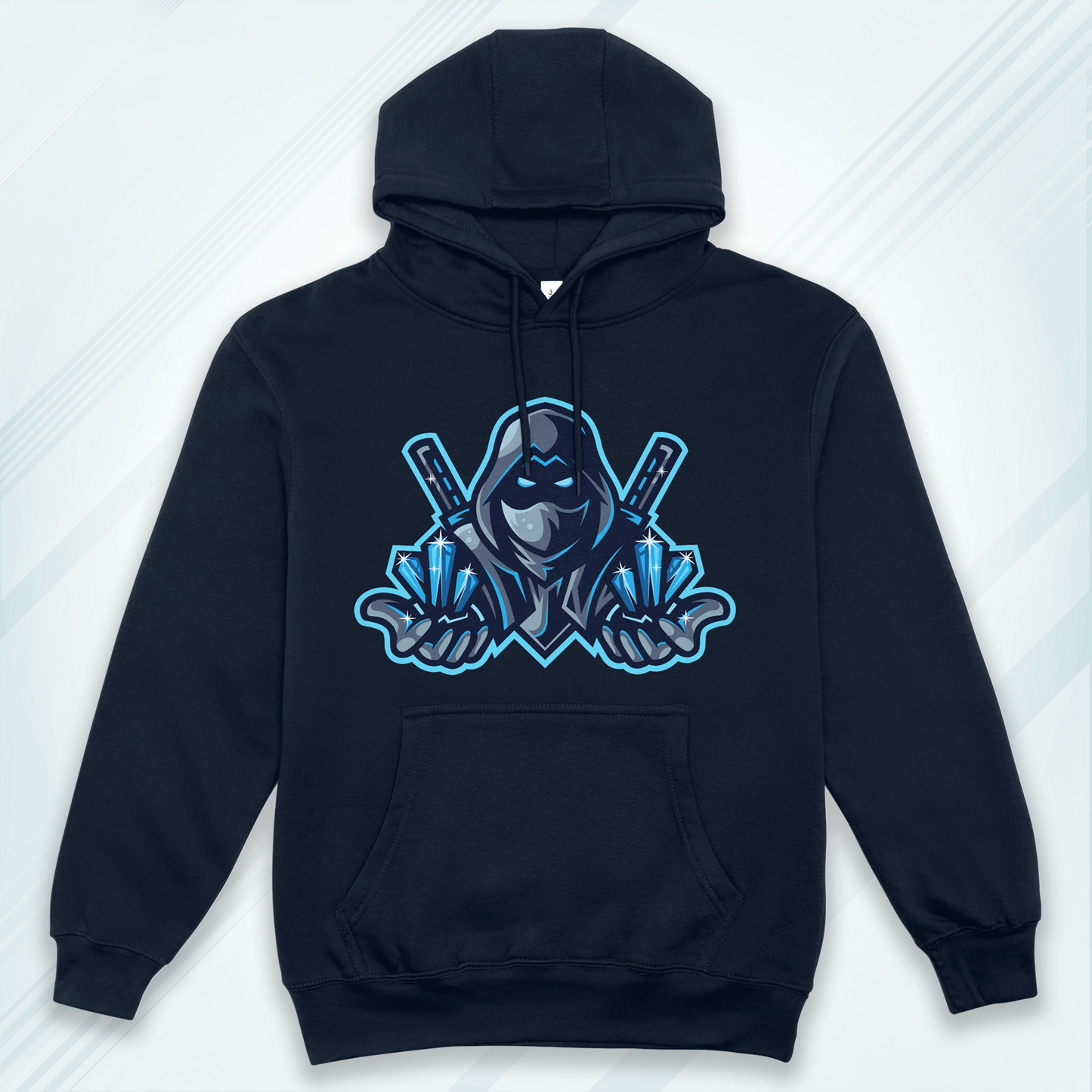 Navy Hoodie Sweatshirt | Ninja Unisex