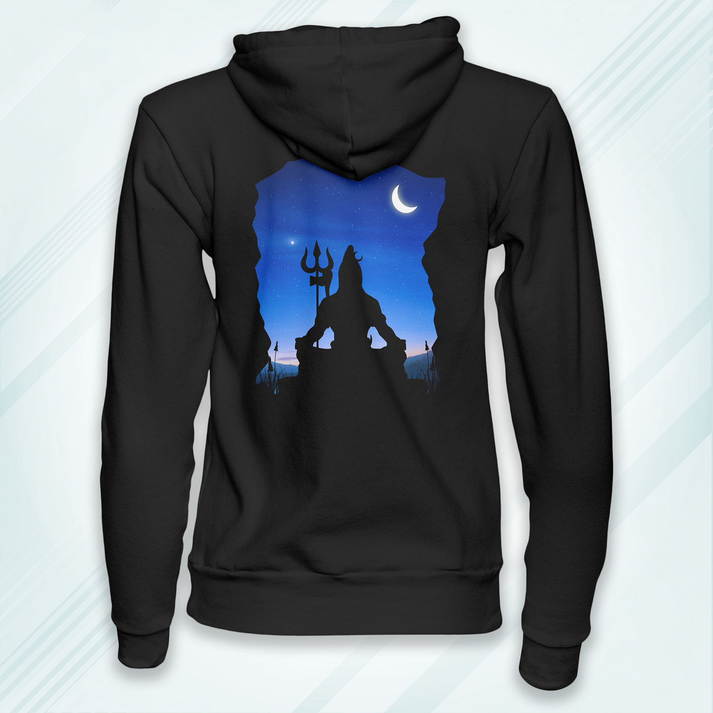 Black Hoodie Sweatshirt | Shivaay Unisex