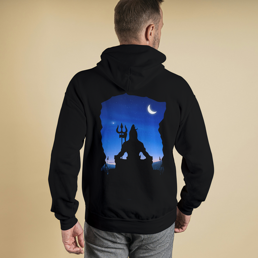 Black Hoodie Sweatshirt | Shivaay Unisex