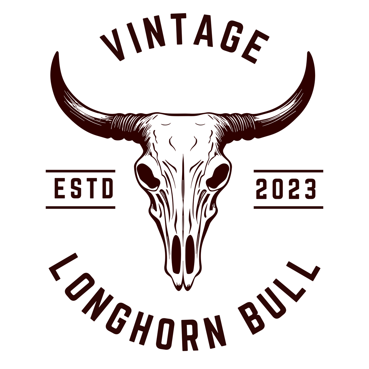 White Hoodie Sweatshirt | Vintage Longhorn Bull Unisex