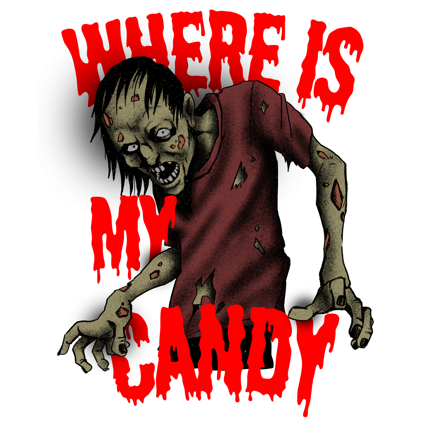 Black Hoodie Sweatshirt | Where is my Candy Unisex