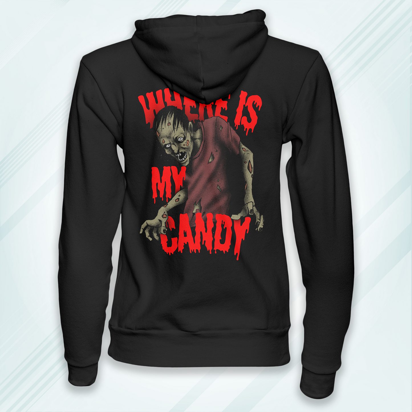 Black Hoodie Sweatshirt | Where is my Candy Unisex