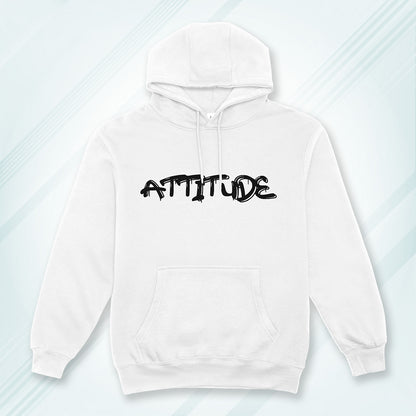White Hoodie Sweatshirt | Attitude Unisex