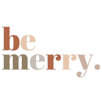 Be Merry Cotton Round Neck Half Sleeve Crop Top | Women