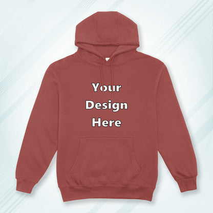 Coral Front Customized Hoodie Sweatshirt | Unisex