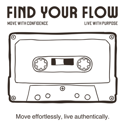 White Hoodie Sweatshirt | Find your Flow Unisex