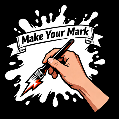 Round Neck Classic Crew T-shirt Make your Mark