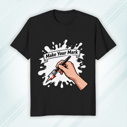 Round Neck Classic Crew T-shirt Make your Mark