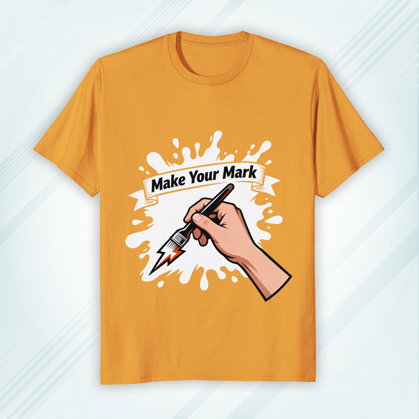 Round Neck Classic Crew T-shirt Make your Mark