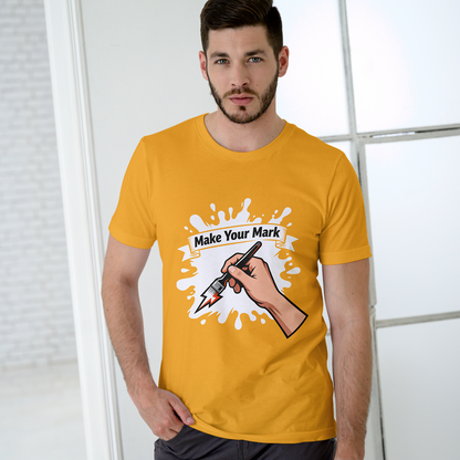 Round Neck Classic Crew T-shirt Make your Mark