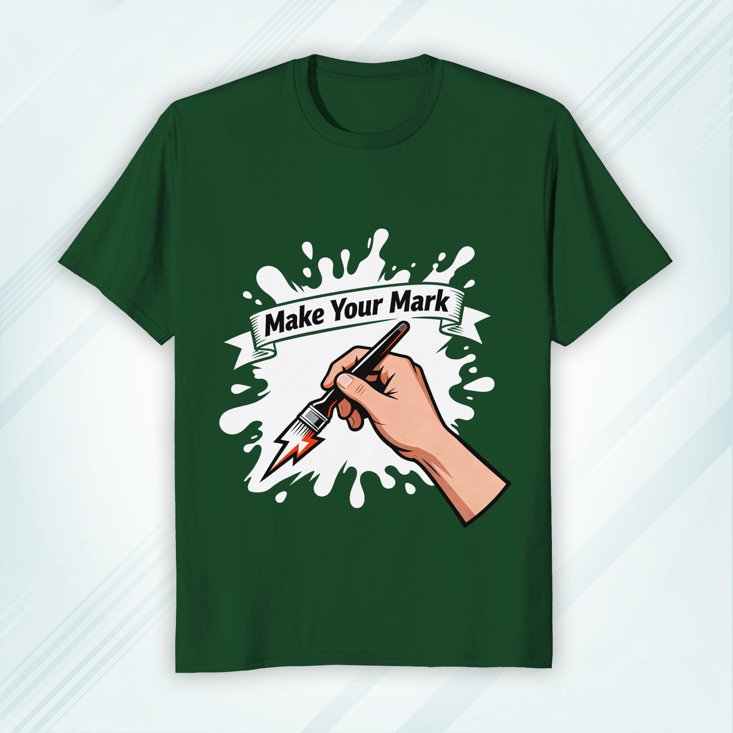 Round Neck Classic Crew T-shirt Make your Mark