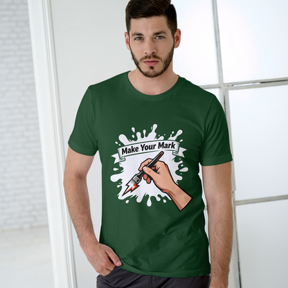 Round Neck Classic Crew T-shirt Make your Mark