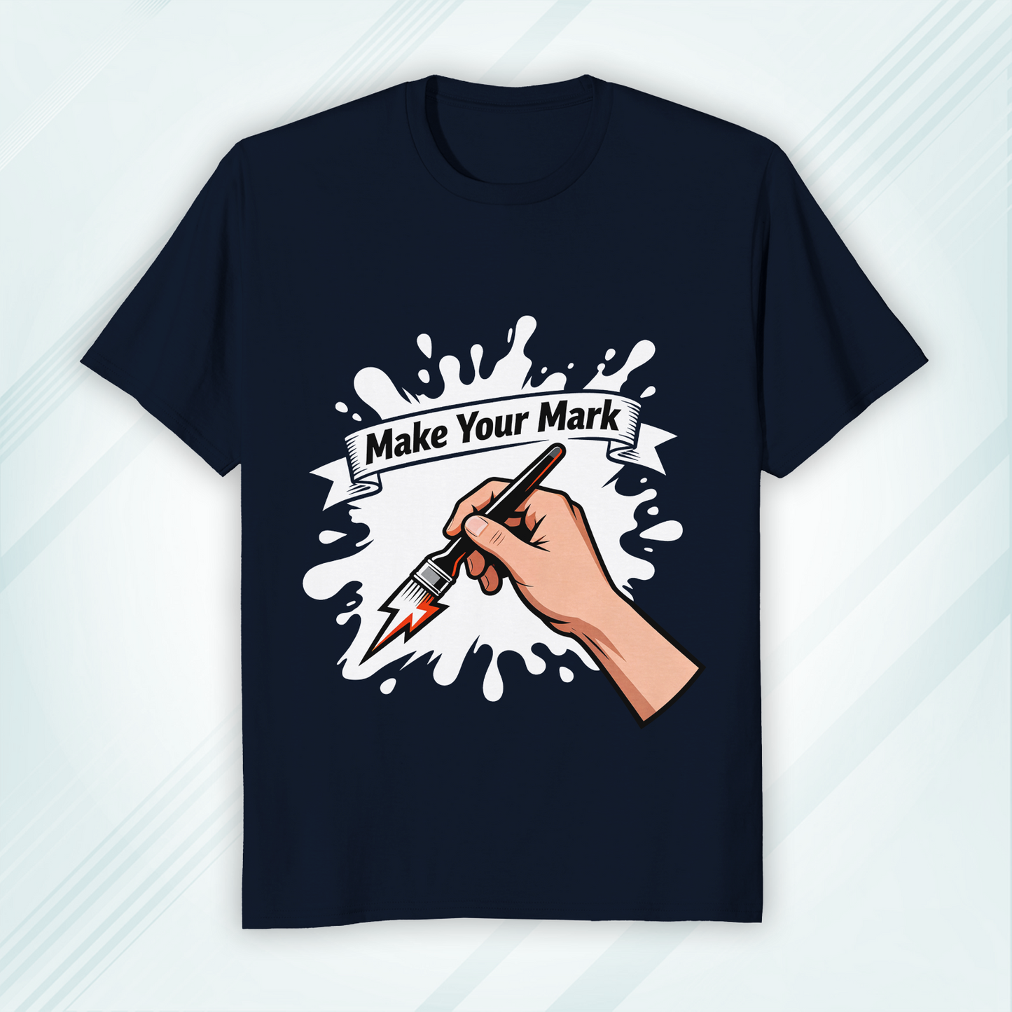 Round Neck Classic Crew T-shirt Make your Mark