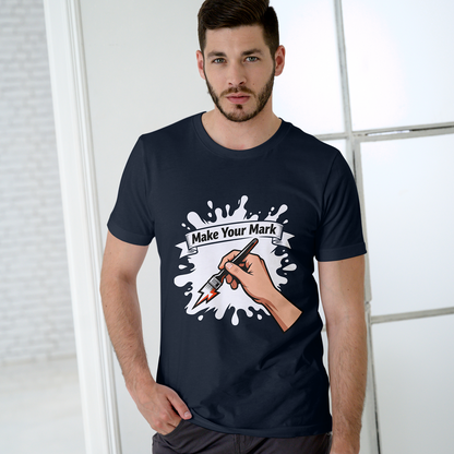 Round Neck Classic Crew T-shirt Make your Mark