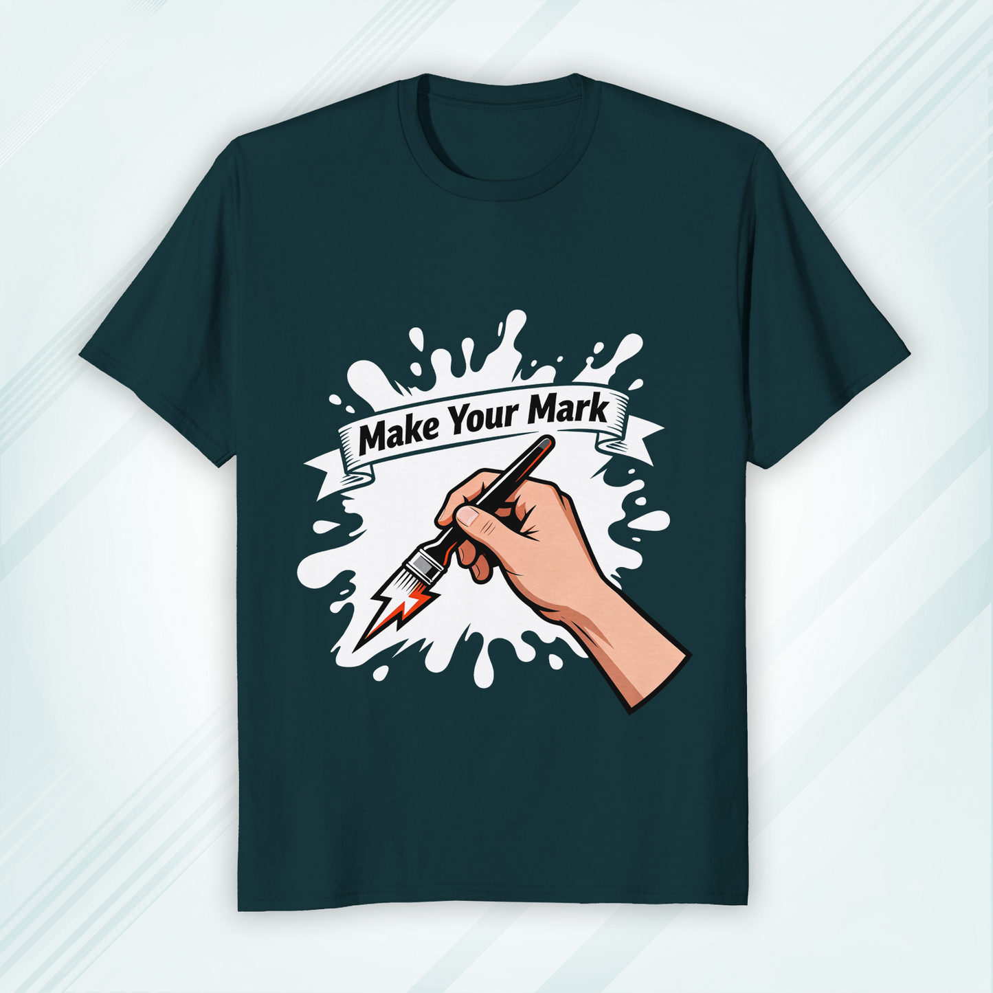 Round Neck Classic Crew T-shirt Make your Mark