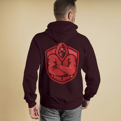 Maroon Hoodie Sweatshirt | Ninja Unisex