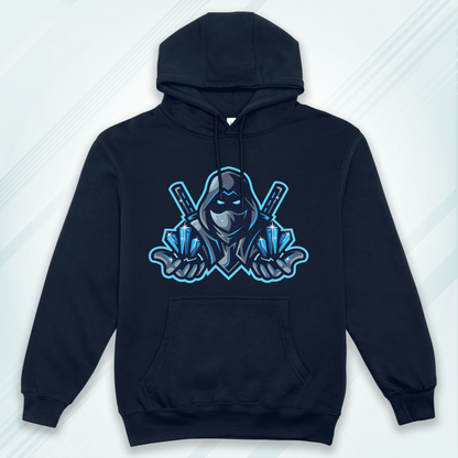 Navy Hoodie Sweatshirt | Ninja Unisex