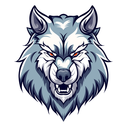 Baby Blue Hoodie Sweatshirt | Snow Wolf Unisex