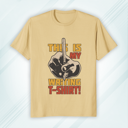 Round Neck Classic Crew T-shirt This is my Writing T-shirt