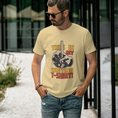 Round Neck Classic Crew T-shirt This is my Writing T-shirt