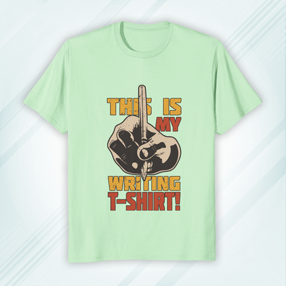Round Neck Classic Crew T-shirt This is my Writing T-shirt