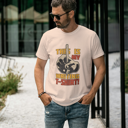 Round Neck Classic Crew T-shirt This is my Writing T-shirt