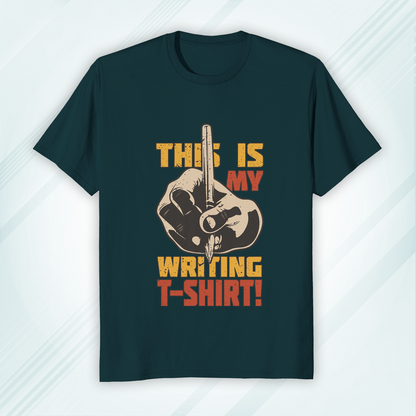 Round Neck Classic Crew T-shirt This is my Writing T-shirt