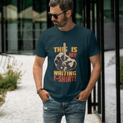 Round Neck Classic Crew T-shirt This is my Writing T-shirt