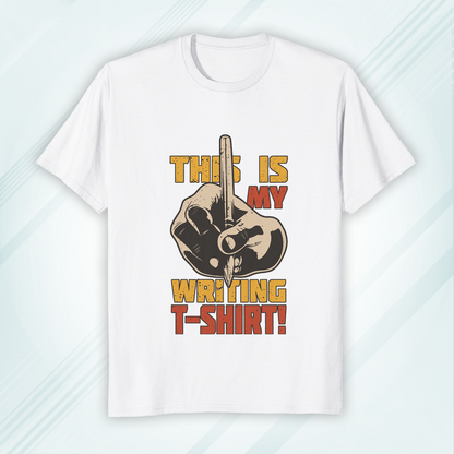 Round Neck Classic Crew T-shirt This is my Writing T-shirt