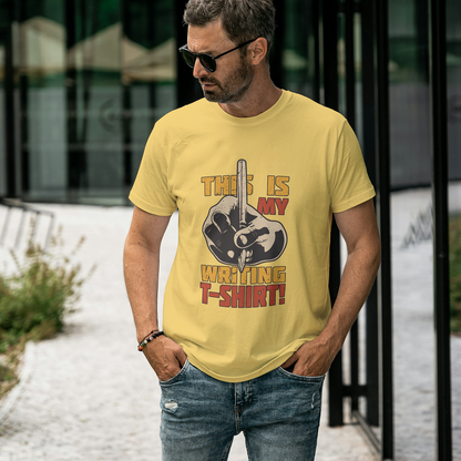 Round Neck Classic Crew T-shirt This is my Writing T-shirt