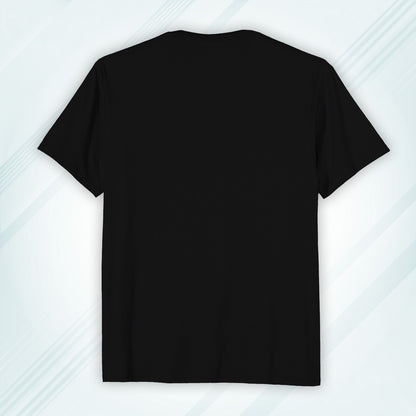 Black Round Neck Classic Crew Solid T-shirt